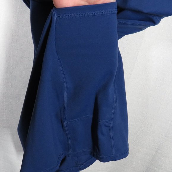 Halara Size M Cloudful Blue Cross Back Active Dress, Shorts,Pockets-Wannabe - Picture 8 of 10